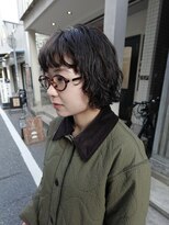 エヴリンアンドペイジ(Evelyn&paige)&nbsp;ミニボブパーマ/ニュアンスパーマ【神戸元町/水原】