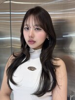 ルームバイシー 新宿(Loom. by Sea)&nbsp;□ 伸ばしかけヘア×ブリーチなしカラー ［髪質改善］