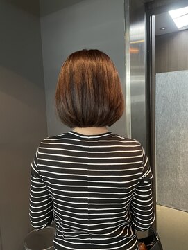 ロフティー 清澄白河(LOFTY) レイヤーボブ/モカブラウン/ミディアムレイヤー/清澄白河