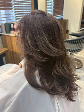 ヘアリゾート粋 トゥジュ 池袋東口店(tujuh) 透明感シアーブラウン/レイヤーカット/髪質改善