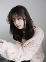 コア 銀座(COA)&nbsp;ピンクベージュ/アンブレラカラー/クールショート/前髪/銀座