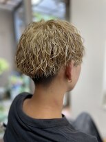 オリーブ 美容室 ミルクティーグレージュ×ツイストスパイラル