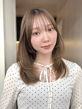 アビー(ABBEY3) レイヤーカットミディアムレイヤーハッシュカットハイレイヤー