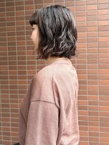 ヒントステーション(HINTSTATION)&nbsp;〈浅草美容室〉ミディアムボブパーマ/ボブパーマ