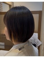ハピネスフィール 宇治店(Happiness FEEL)&nbsp;大人品のあるボブナチュラルショートミルクブラウン