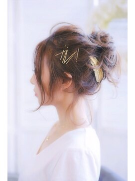 シャルル(charles) 無造作ルーズアップ＊