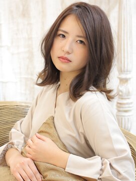 アニモフィオレンテ 南越谷店(animoFIORENTE) +animo南越谷+ 小顔見せ効果!大人センターパートb