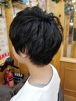 ルークス 中央林間(LOOOKS)&nbsp;直毛を柔らかい雰囲気に見せるメンズパーマ