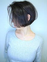 ラウンジ モリオ イケブクロ(Lounge MORIO Ikebukuro) 【morio池袋】大人黒髪透け感小顔ボブ♪