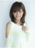 《AFLOAT裕二朗》大人女性,ミセス世代に支持◎髪型セミロング118