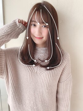 アリスバイアフロート 自由が丘(ALICe by AFLOAT) ブラウンカラー（デザインカラー無造作カールボブディ