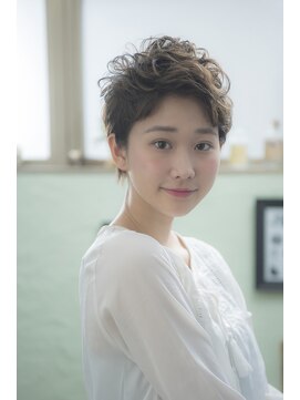 ヘアーミューズ リベロ(hair muse Livero) 【Livero】ふわふわショート×ベージュカラー 1