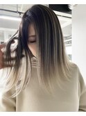 【REDEAL大宮】ハイライトメッシュ[エアータッチバレイヤージュ