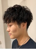 メンズ似合わせパーマ