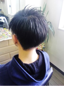 エースタジオ A-STUDIO ショートレイヤーかり上げソフトツーブロック