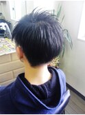 ショートレイヤーかり上げソフトツーブロック