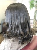 サファイアベージュ×髪質改善ヘアエステ