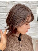 切りっぱなしBOB・くびれアレンジ