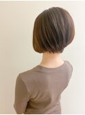 フェミニンショートボブ
