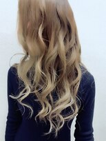 ヘアーアンドメイク エイダ(hair&make eida) 大人かわいいイルミナグレージュかきあげロング20代30代40代　