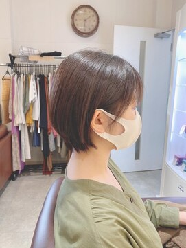 アーチ(ARCH) 耳かけショートボブ
