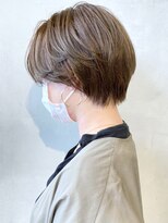 アイティー バイ アルバム 浦和店(IT by ALBUM)&nbsp;ベージュショート_テラコッタくすみブルーミニウルフ_ba330231