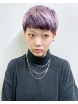 クロリ 淡路店(Chlori) 派手髪×品マッシュ10代人気ブリーチヘア