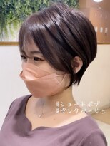 ビューイースト 亀戸 錦糸町(VIEW EAST)&nbsp;ピンクベージュ/ショートボブ/小顔ヘア