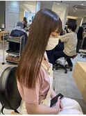 髪質改善＊似合わせカット＊艶髪ストレート【Zina 渋谷】