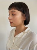 眉上ボブスタイル