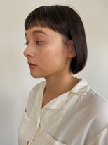 ラメール(la mere by THIS&THAT) 眉上ボブスタイル
