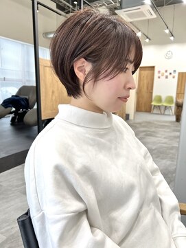 アノネ(anone) ショート×髪質改善カラー