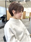 ショート×髪質改善カラー