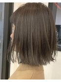 切りっぱなしボブヘアスタイル
