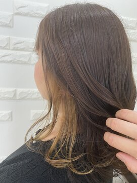 エス ハート オブ ヘアー 名東店(Heart of HAIR) 【ES佐藤】spring style　インナーカラー