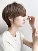 クールショート20代30代40代50代小顔ショートボブベリーショート