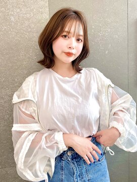 レーヴバイロンド 仙台(Reve by Lond) 韓国風くびれボブ サイドバング ヨシンモリ 前髪