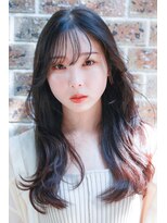 ノカプロダクトバイブレイク(noca. product by BREK)&nbsp;BREK/20代30代/レッドブラウン/黒髪/エアリーロング