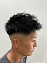 刈部倶楽舞&nbsp;ビジネスヘア/スキンフェード/アップバング/ジェットモヒカン