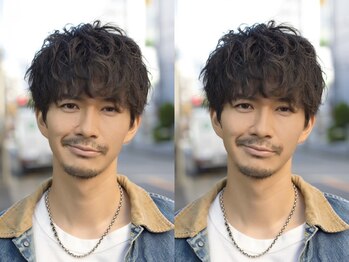 リアライズ(REALIZE)の写真/【Men's】誰からみてもカッコいいヘアをカラーやパーマで簡単に!ON/OFF決まるメンズヘアで日常を更に楽しく