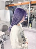 ラベンダーカラー　パープルカラー　ハイトーンカラー