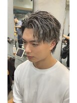 レックス 中野(rex)&nbsp;ホワイトハイライト/ハイライトパーマ/ツイスパ