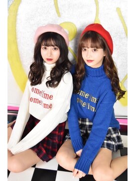 ヘアアンドメイク サファイア 豊橋店(ヘア&メイク SAPPHIRE) #イメチェン#エクステ#大変身#ギャル#清楚#正義