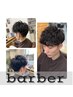 ●Barber カット＋パーマ+シェービングorヘッドスパ　¥10300