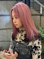 ゼスト フィーノ(ZEST fino)&nbsp;エンドカラーでコントラストばきばき！可愛いピンクカラー