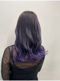 バイオレットカラー/グラデーションカラー/中野美容室