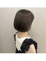 アンドワン 自由が丘(＆ONE)&nbsp;【&ONE 自由が丘】　グラデーションボブ×グレージュカラー