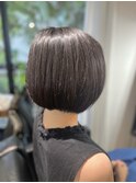 ヘルシースタイル大人ショート30代40代50代ブルーグレージュ#205