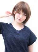 Say.ree ショートボブ アッシュブラウン 流し前髪表参道