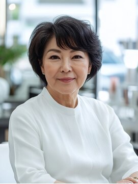 ラクレール 五香 ショートスタイル【松戸#五香#白髪染め#カラー専門店】